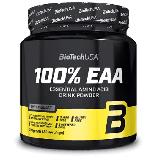 Аминокислота для спорта BioTech 100% EAA 231 g /30 servings/ Unflavored
