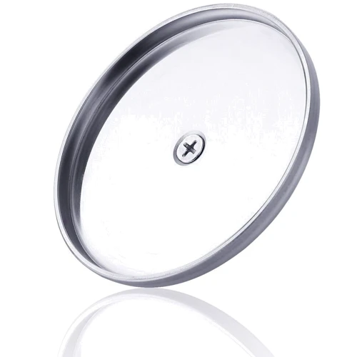 Крепление для фаллоимитаторов на присоске для секс-машин Hismith Suction Cup Adapter 4.5″ KlicLok - Silver