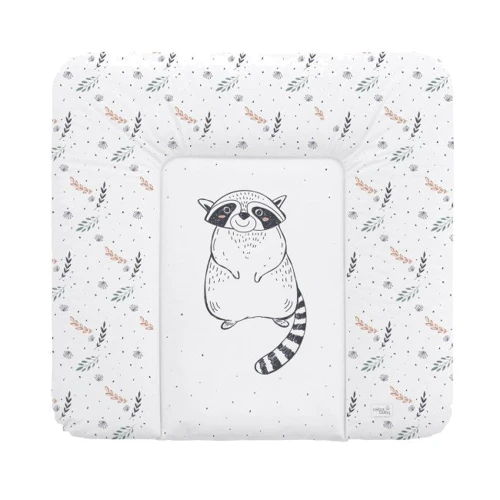Пеленальний матрац Cebababy 75x72 Retro Autumn W-144-000-636, Raccoon, білий: Виробник Cebababy