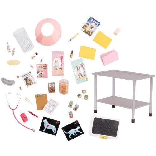 Игровой набор Our Generation Ветеринарная клиника, розовый (BD35140Z): Производитель Our Generation