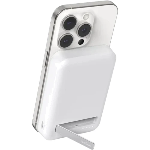 Зовнішній акумулятор Belkin Power Bank 10000mAh MagSafe 15W MagSafe Qi2 White (BPD008BTWH)