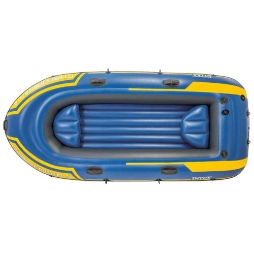 Надувная лодка Intex Challenger-3 Set (68370): Цвет желтый