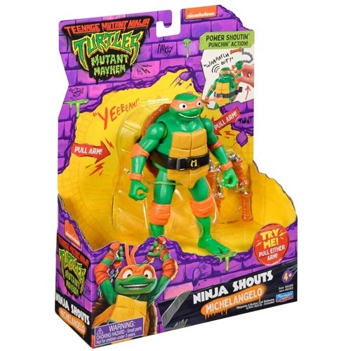 Игровая фигурка TMNT Мovie III серии Черепашки-Ниндзя – Микеланджело (83353) фото 6