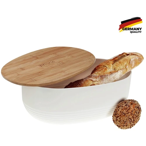 Хлебница KELA Namur 37.5х23х14см белый (12060)