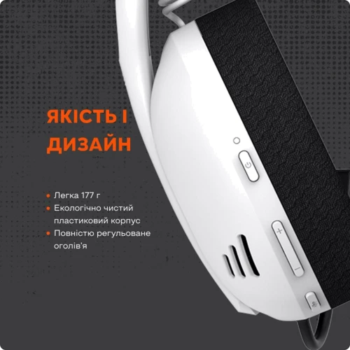 Наушники Canyon GH-13 Ego Wireless Gaming 7.1 White (CND-SGHS13W) фото 8