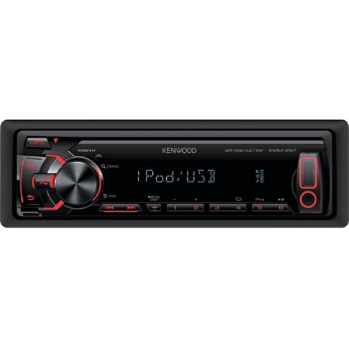 Kenwood KMM-257: Формфактор 1 DIN (универсальная)