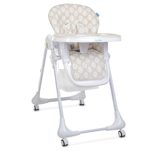 Стульчик для кормления Bambi M 3233 (leaf beige)