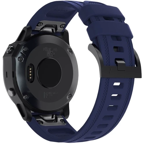 Ремешок Armorstandart Silicone 20mm for Garmin Fenix 5s/6s Dark Blue (ARM60810): Цвет синий
