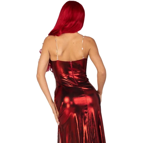 Платье Leg Avenue Shimmer bodysuit with skirt L
