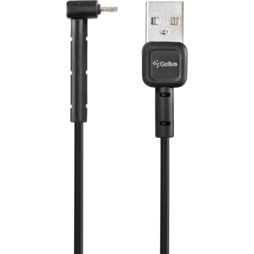 

Gelius Usb Cable to microUSB Pro Angle 3А 1m Black