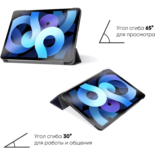 Аксессуар для iPad AirOn Premium Smart Case Black for iPad Air (2020-2025) фото 6