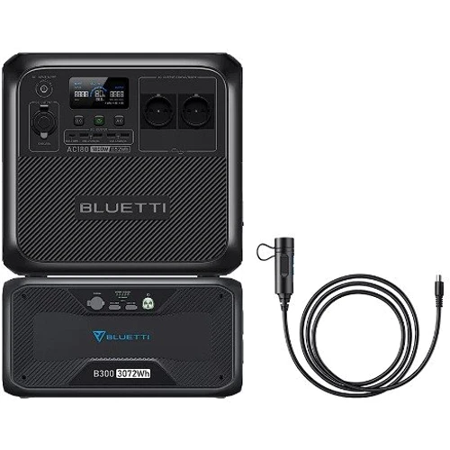 Комплект Bluetti AC180 1152Wh 1800W + battery module B300 3072Wh