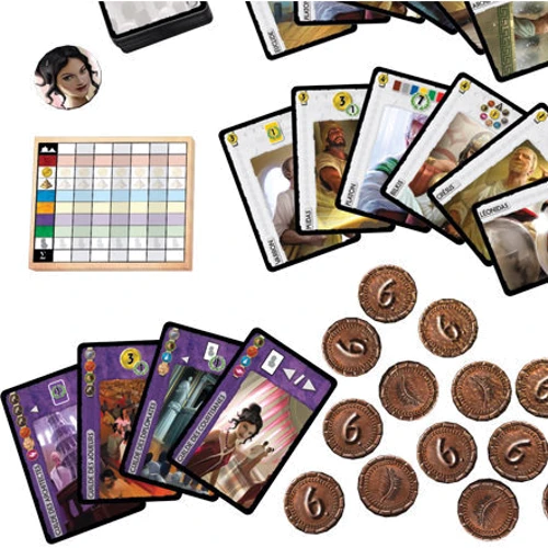 7 Wonders: Leaders, дополнение (на английском) (158386): Вид карточные