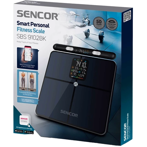 Весы напольные Sencor SBS 9102BK