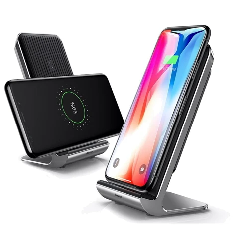 Зарядний пристрій Baseus Wireless Charger Vertical Desktop 10W Black (WXLS-01) фото 6