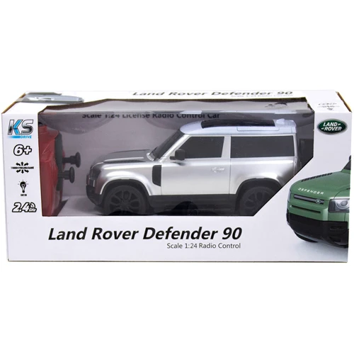 Автомобиль KS Drive на р/у Land Rover New Defender (1:24, 2.4Ghz, серебристый): Тип управления Радиоуправление