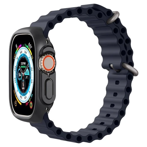 Чехол для Apple Watch Spigen Case Thin Fit Black (ACS05458) for Apple Watch 49mm фото 4