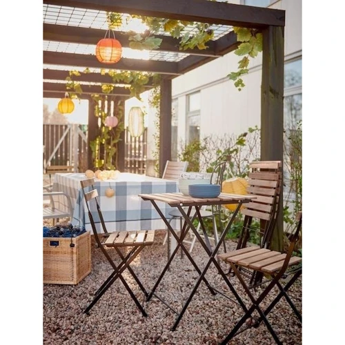 Стул ІКЕА Tarno Светло-коричневый окрашенный (90095428)