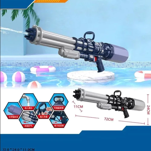 Водний пістолет з насосом, 2 кольори M739: Виробник Noname