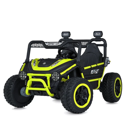 Детский электромобиль Bambi Багги зеленый (M 6208EBLR-5(24V)): Вид багги