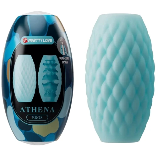 Мастурбатор яйце LYBAILE Pretty Love Athena EROS Blue (BM-00900T99-3)