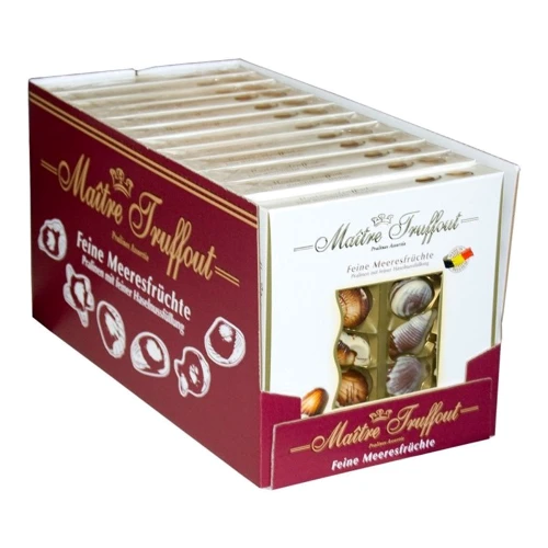 Цукерки Maitre Truffout Feine Meeresfruchte 250 г (DL5318): Умови зберігання Зберігати в сухому місці і далеко від джерел тепла