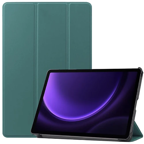 Аксесуар для планшетних ПК BeCover Smart Case Dark Green для Samsung X710 Galaxy Tab S9 / X510/X516B Galaxy Tab S9 FE (710410): Сумісність X510/X516B Galaxy Tab S9 FE, X710 Galaxy Tab S9