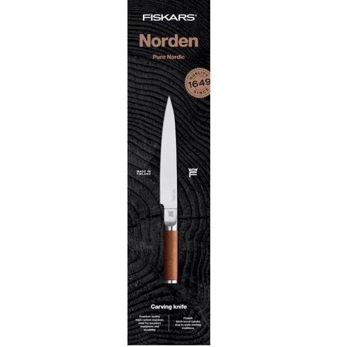 Нож Fiskars Norden Разделочный 19.9 см (1026422): Рукоятка Дерево