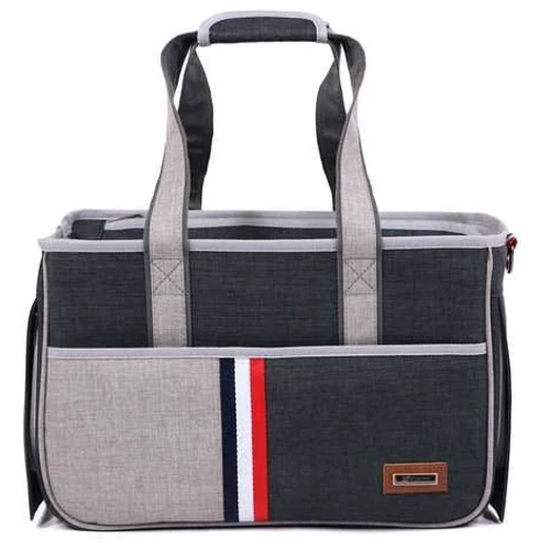 Сумка-переноска Do Do Pet Denim Black для собак и кошек L 29х20х51см черная (6931233200045) фото 4