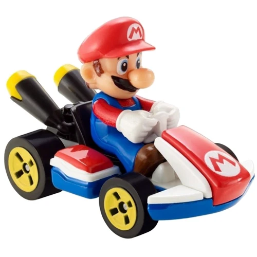 Машинка-герой Hot Wheels Марио по видеоигре Mario Kart (GBG26)