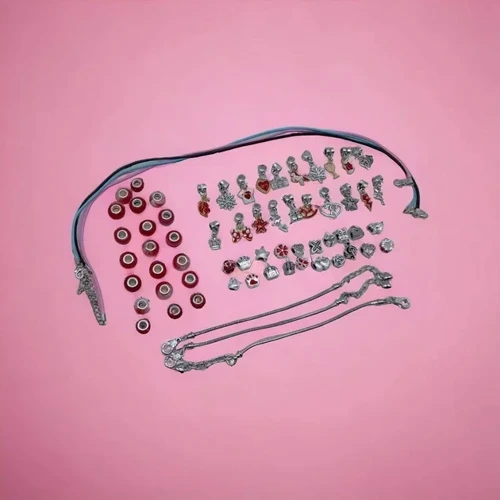 Набор для создания украшений MIC Best wishes розовый (PDL610-4)