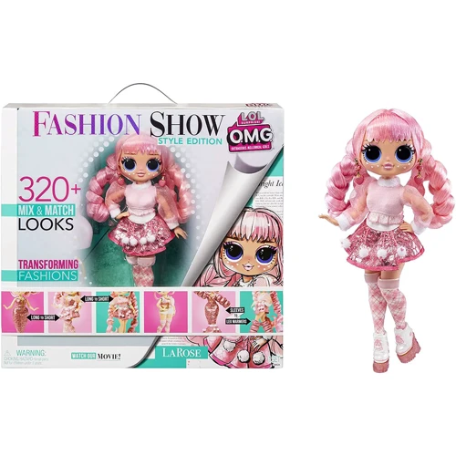 Игровой набор с куклой L.O.L. SURPRISE! серии O.M.G. Fashion Show – Стильная Ла Роуз (584322)