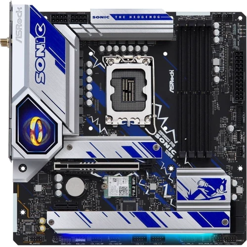 ASRock B760M PG SONIC WiFi: Дополнительно Адаптер Wi-Fi, Поддержка UEFI, Поддержка RAID, Радиатор на VRM