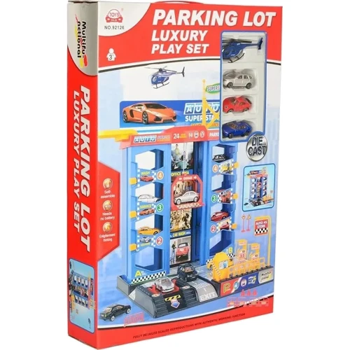 Гараж 4-поверховий, транспорт, ліфт (92126): Виробник Noname