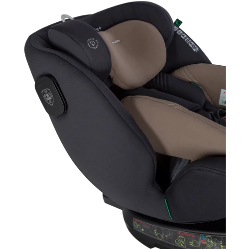 Автокресло Carrello Genesis+ CRL-12807 Absolute Black i-Size 40-150 см ISOFIX с поворотом фото 12