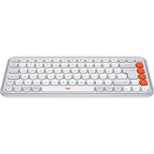 Клавіатура Logitech POP Icon Keys Off-White (920-013072): Підключення беспроводное