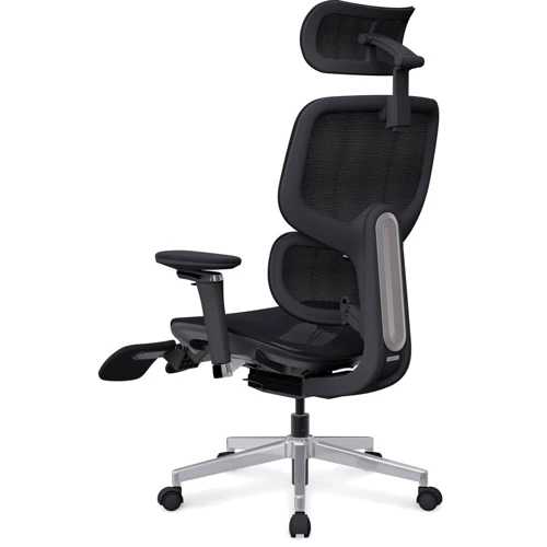 Крісло Mealux D2 Air Plus Black (HF-D2 Plus M/B)	: Матеріал корпусу пластик, метал
