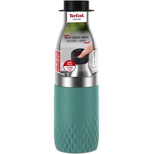Термос Tefal Термобутылка Bludrop soft touch 700 мл зеленый (N3111210)