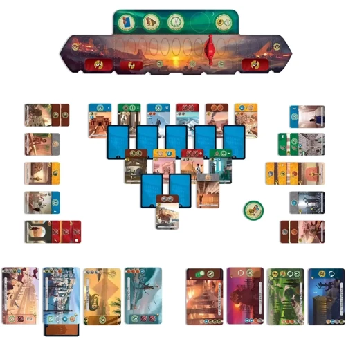 Настольная игра Repos Production 7 Wonders: Duel - EN 7 Чудес Дуэль НА АНГЛИЙСКОМ ЯЗЫКЕ: Тип Детские