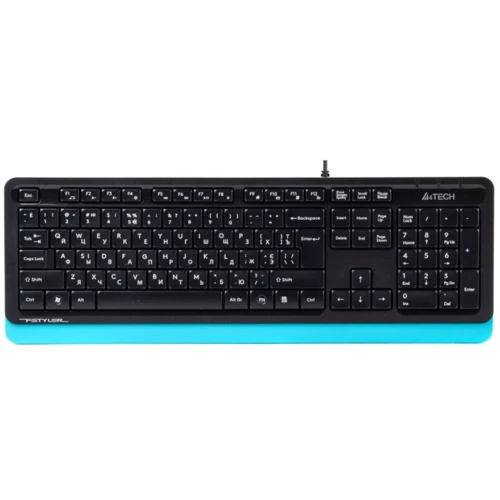 Клавіатура A4Tech Fstyler FK10 Black/Blue