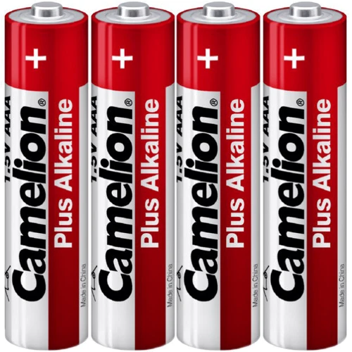 Camelion AAA LR03 Plus Alkaline (Shrink) 4шт (LR03-SP4)