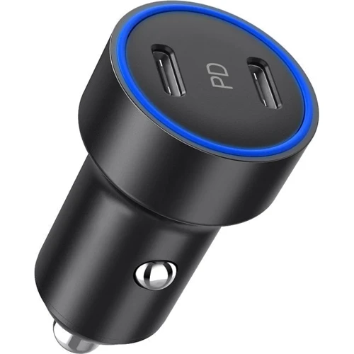 

Choetech Car Charger 2хUSB-C 40W Black (С0054)
