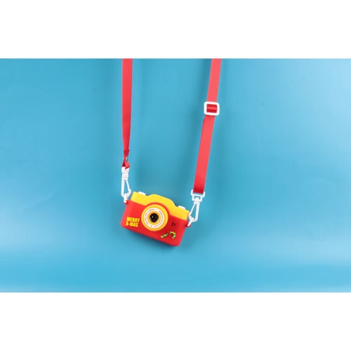 Цифровой детский фотоаппарат XOKO KVR-200 Christmas Limited Edition Dual Lens Red/Yellow фото 16