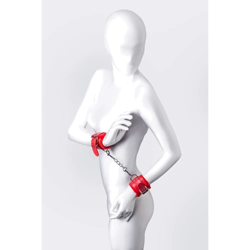 Наручники Toyfa Anonymo Wrist Cuffs № 0105, red