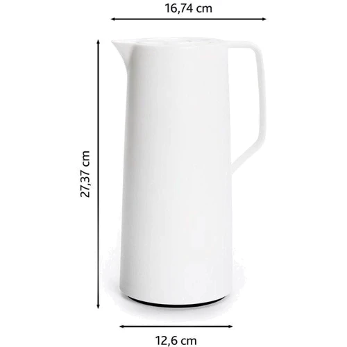 Термос Термокувшин Tefal Motiva 1 л белый (N4170410): Дополнительно 16.74 x 12.6 x 27.37 см