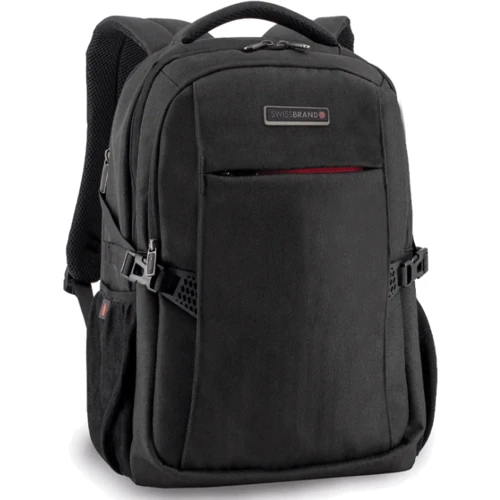 Рюкзак Swissbrand Linz Black черный (SWB_BLLIN001U)