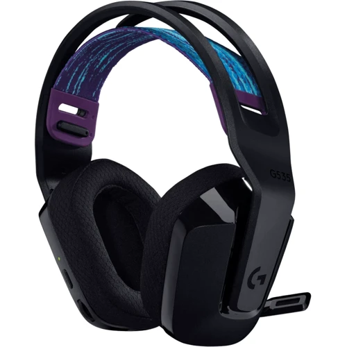 Наушники Logitech G535 Lightspeed Wireless Gaming Headset Black : Тип конструкции полноразмерные
