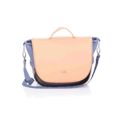 Универсальная коляска 3в1 ANEX CLASSIC C07 (jeans - coral eco-leather) фото 7