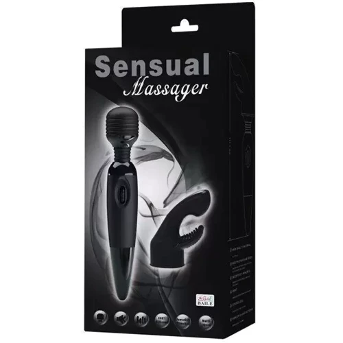 Вибромассажер SENSUAL MASSAGER со сменной насадкой BW-055011