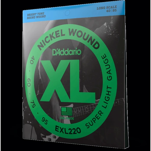 Струна для гитар Струны для бас-гитар D"ADDARIO EXL220: Тип Комплект струн